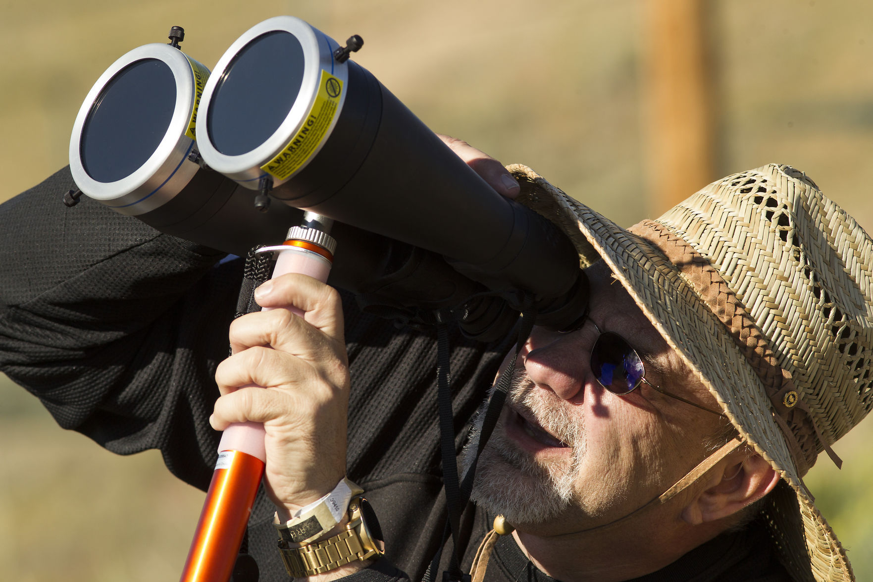 Solar eclipse draws spectators to Baldy